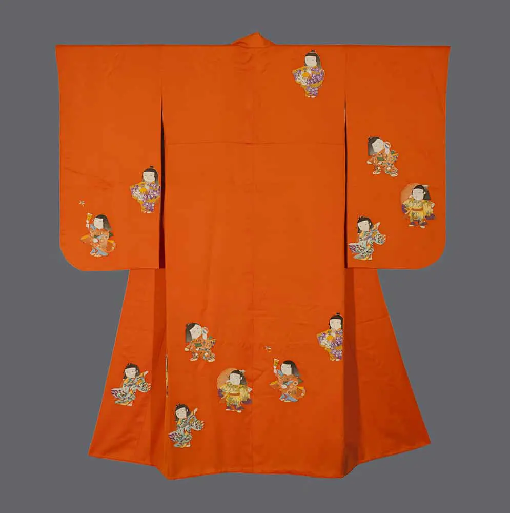 Teenage girls special kimono