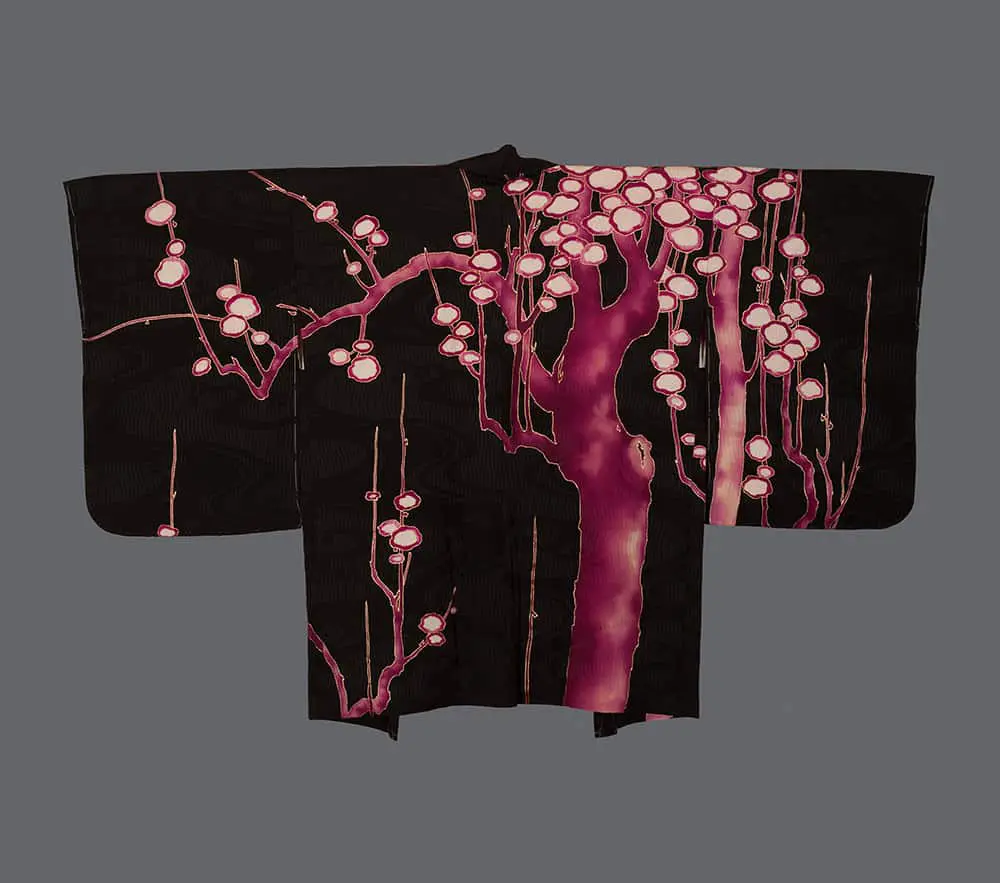 Woman's painted haori