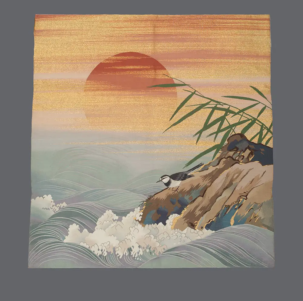 Tapestry-woven fukusa