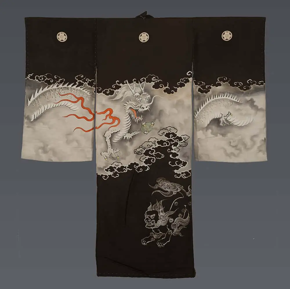 Boy's Yuzen-painted Kimono