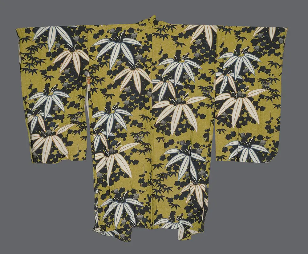 Bamboo-Motif Haori