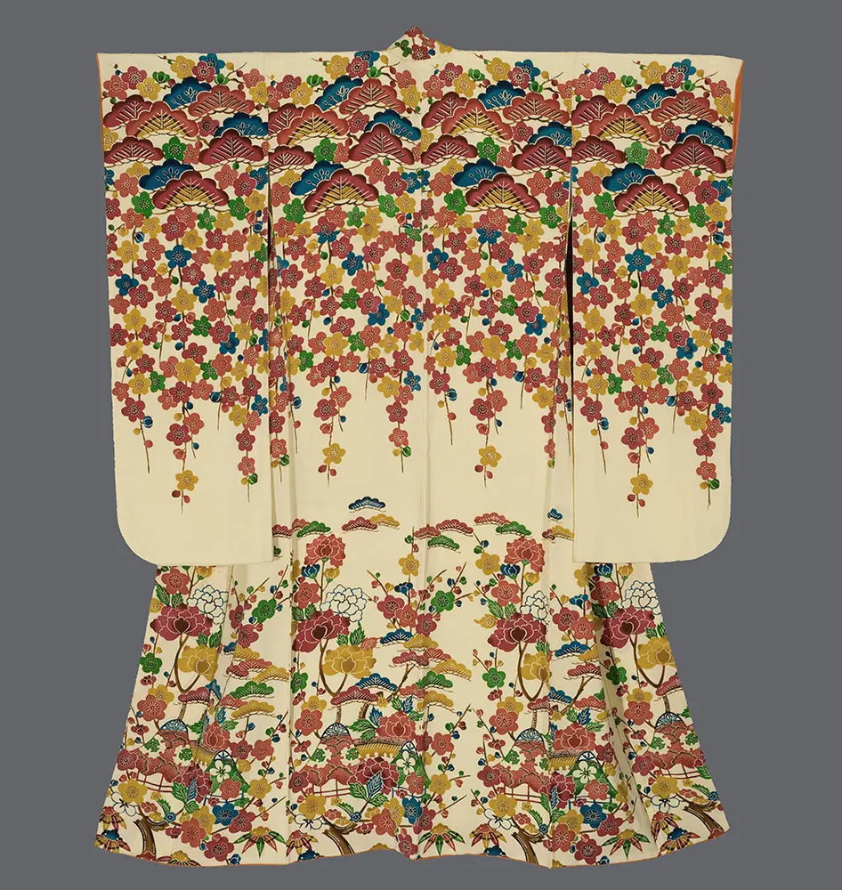 Bingata Furisode