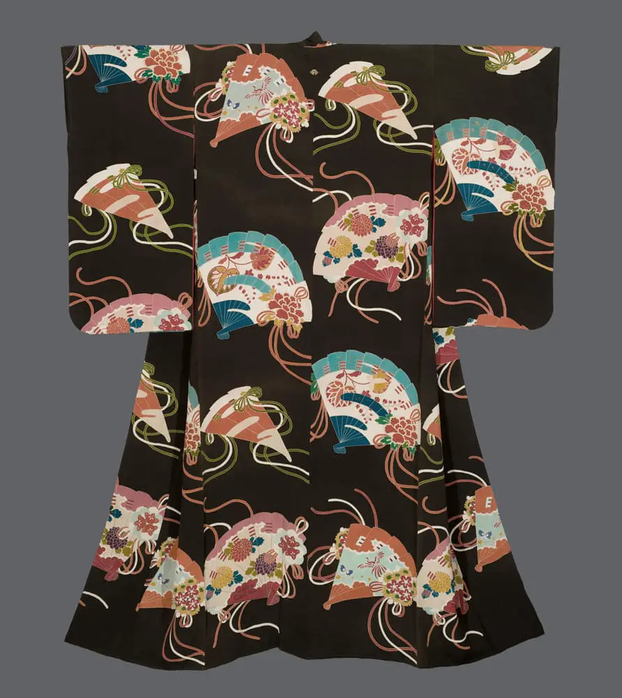 Yuzen-painted Kimono