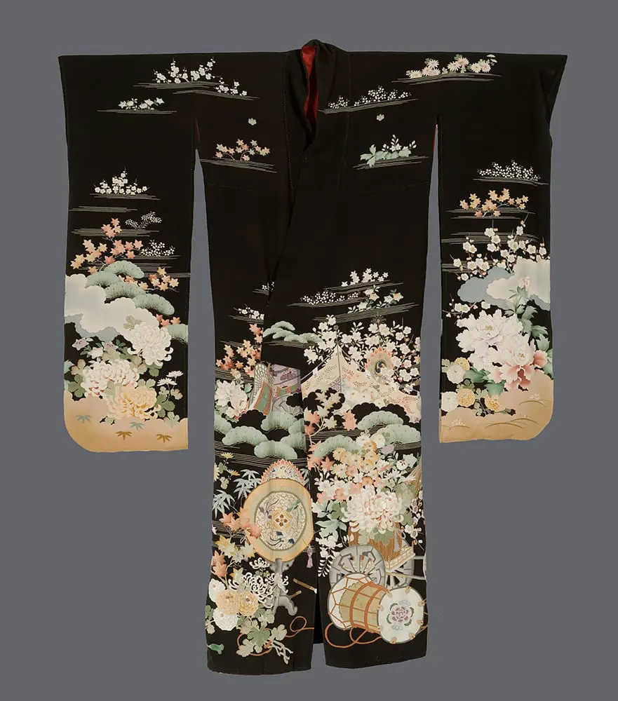 Yuzen-painted Furisode