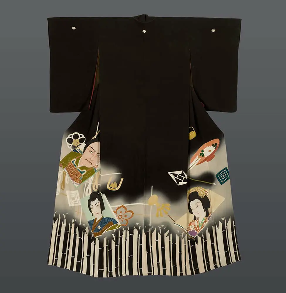 Geisha Dancing Kimono