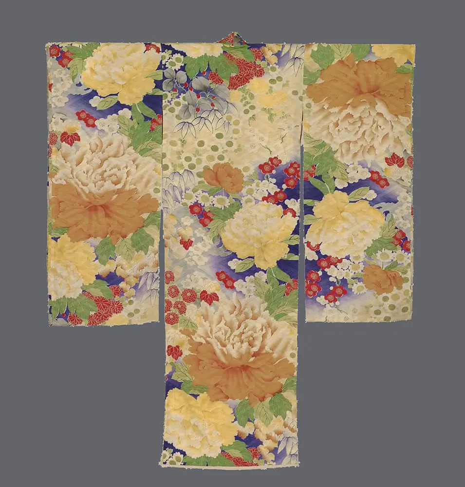 Girls Furisode-style Kimono
