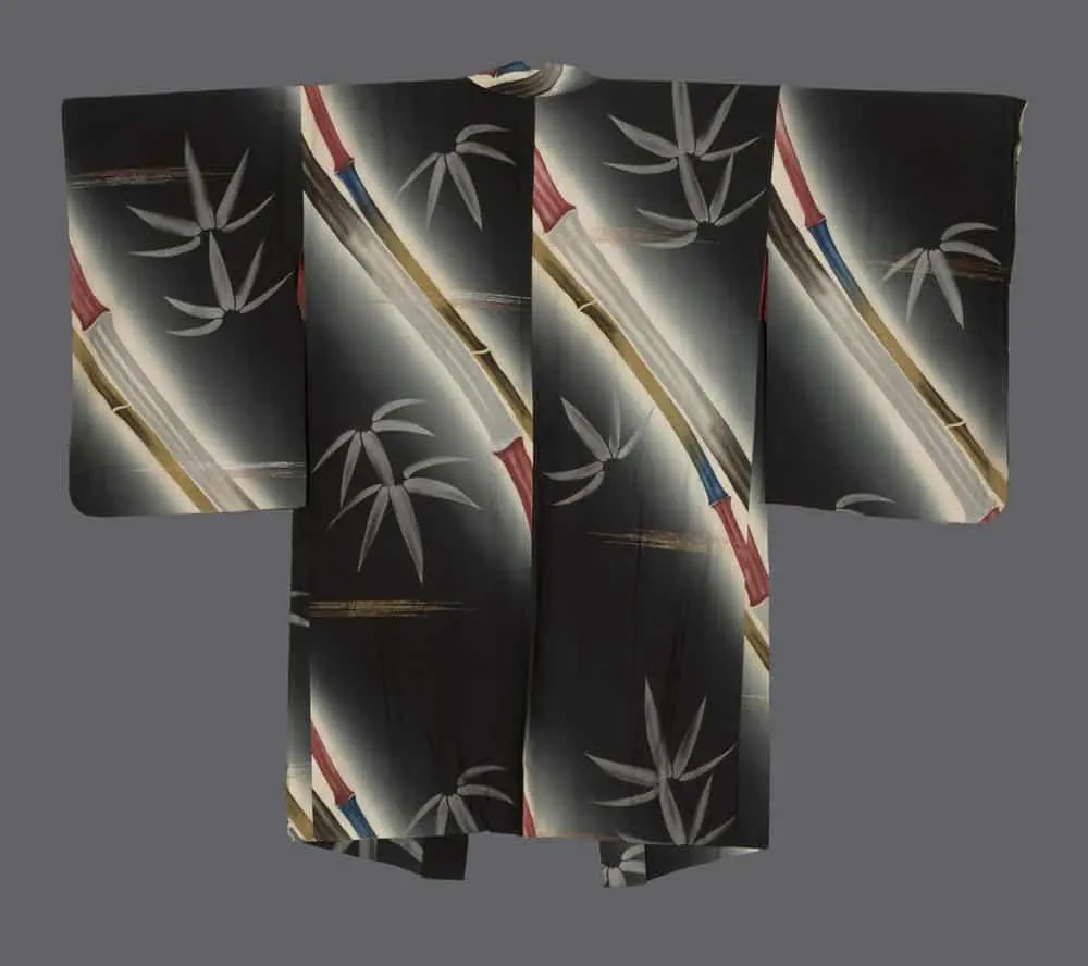 Bamboo-motif Haori