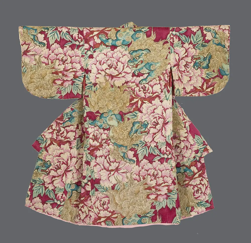 Girls small padded Kimono