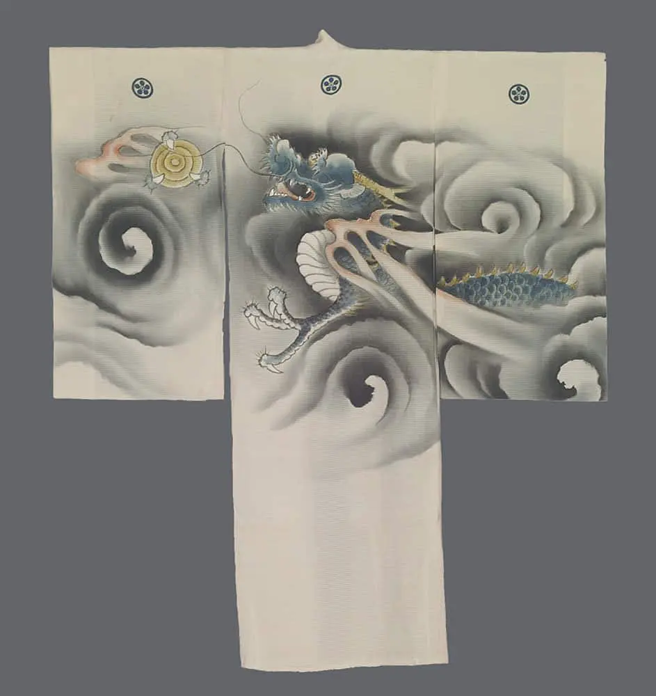 Boy's Painted Kimono