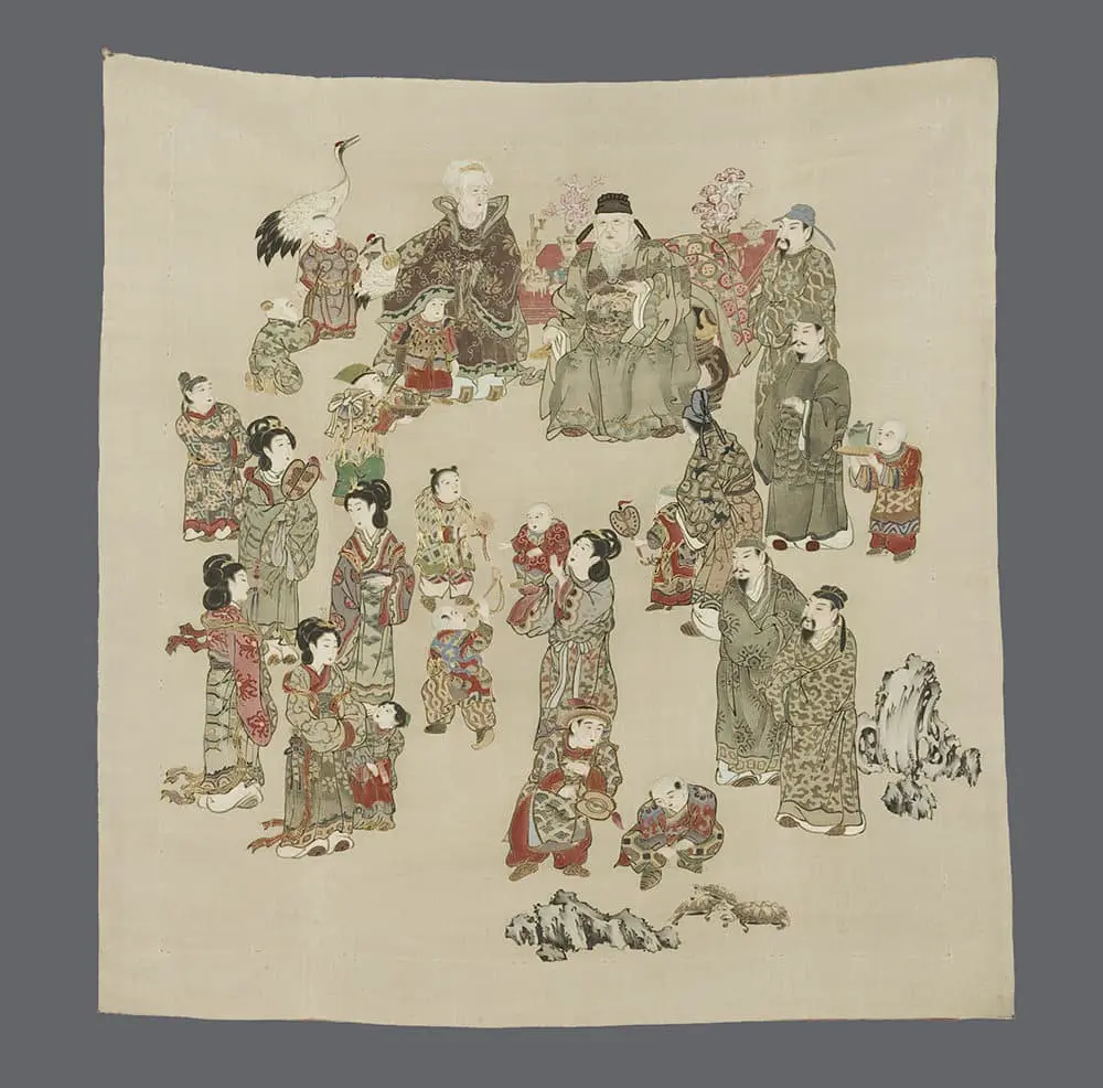 Yuzen-dyed Gift Cover