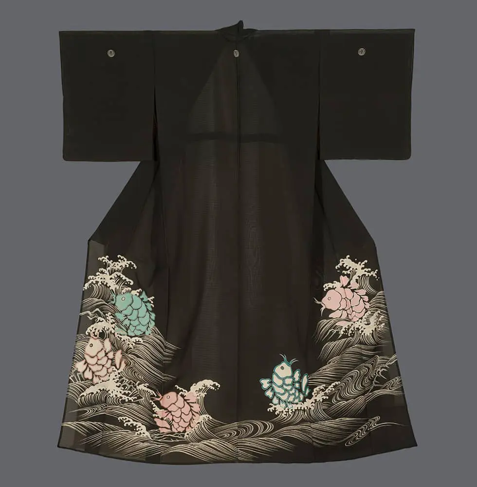 Sheer Summer Kurotomesode