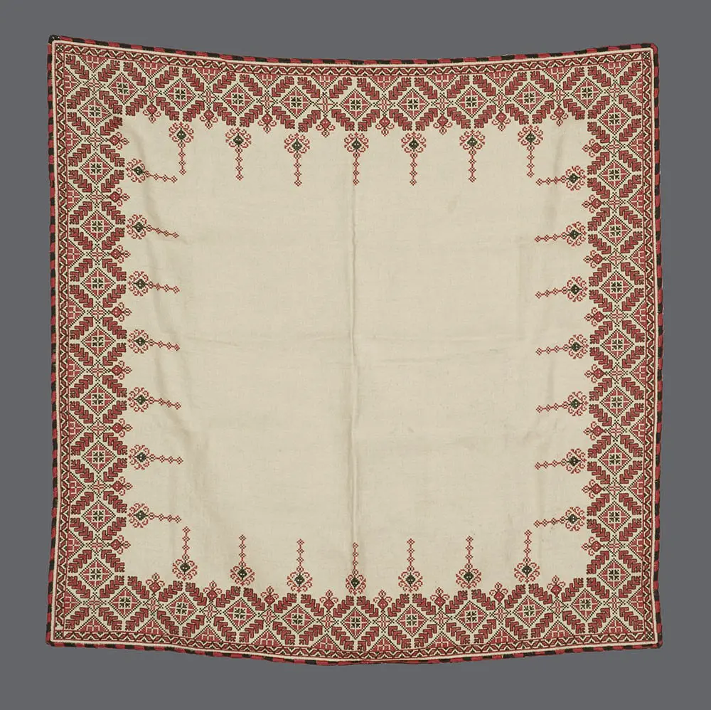 Greek Embroidered Tablecloth