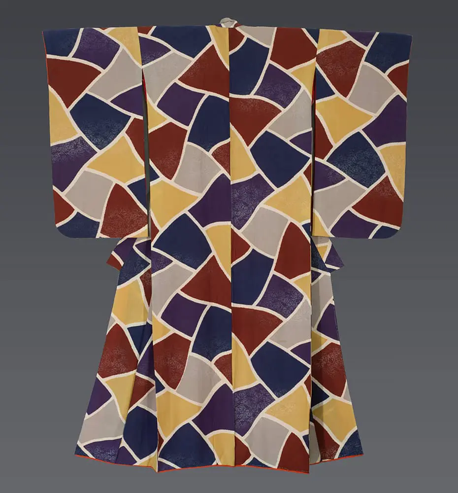 Kiredori-pattern Kimono