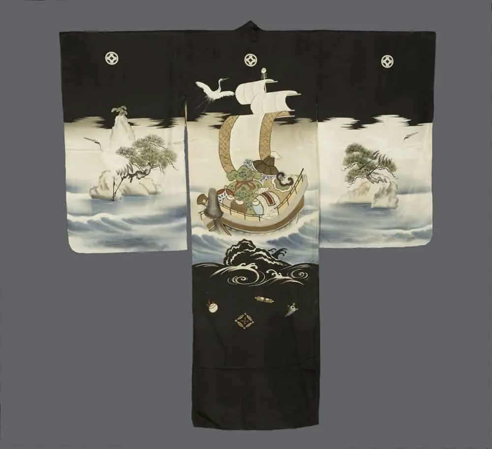 Boys Miyamairi Kimono