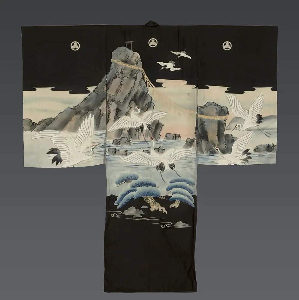 Painted Ceremonial Kimono