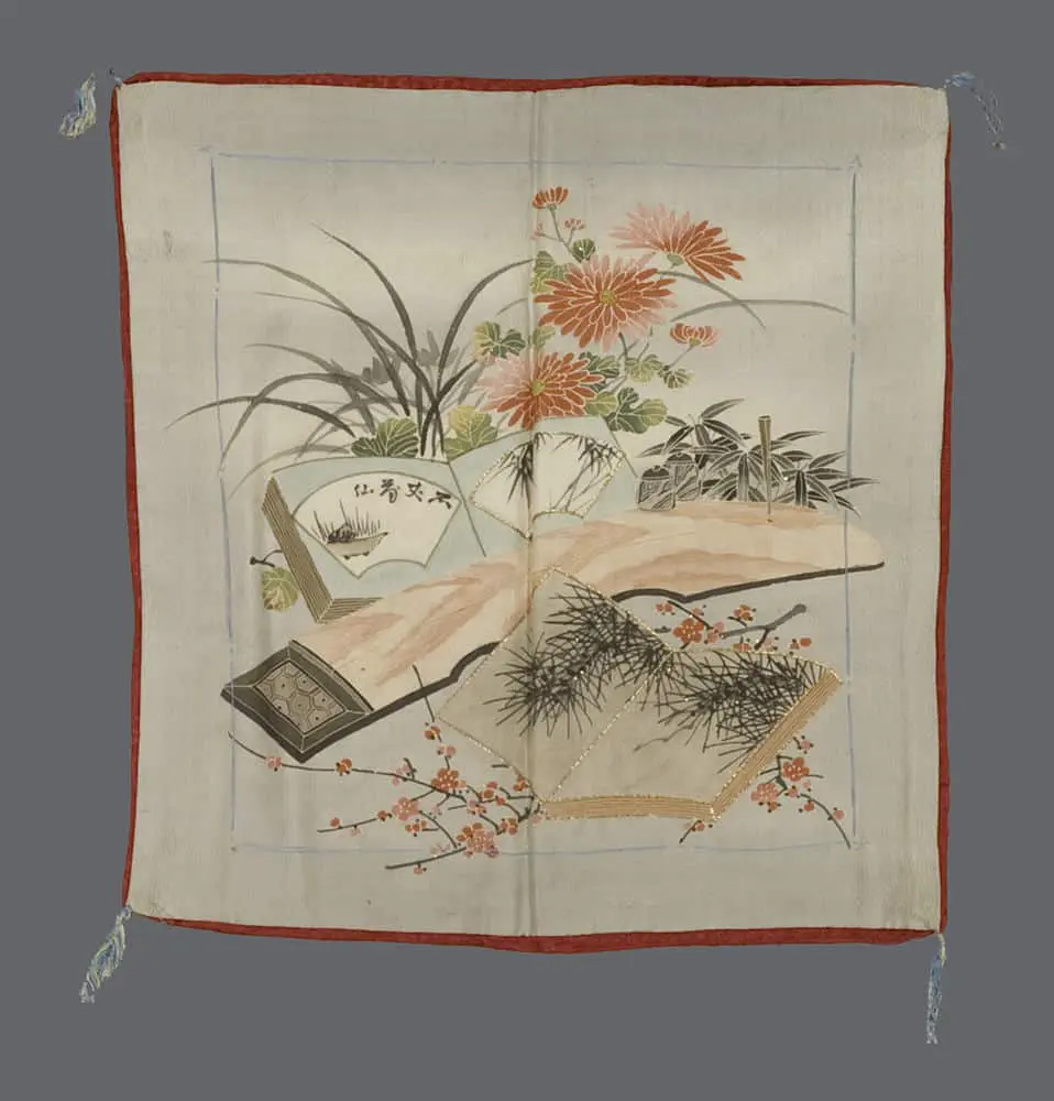 Yuzen-dyed Fukusa