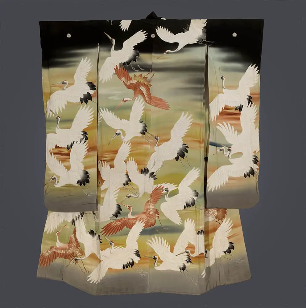Yuzen-painted Furisode