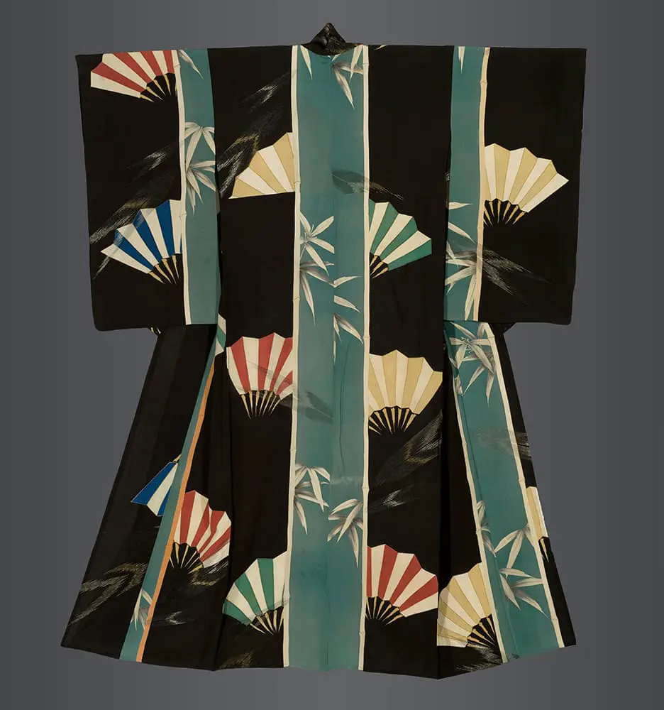 Yuzen-painted Kimono
