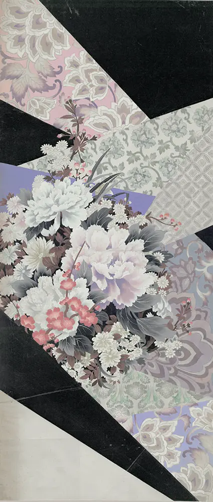 Yuzen Painting on Silk