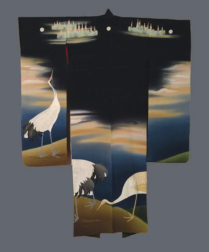 Yuzen-painted Furisode