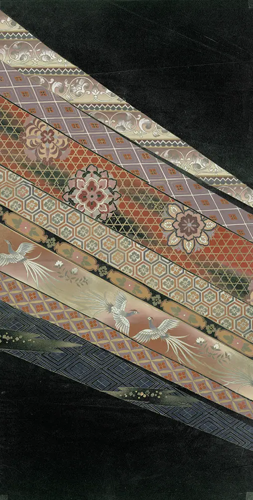 Yuzen Painting on Silk