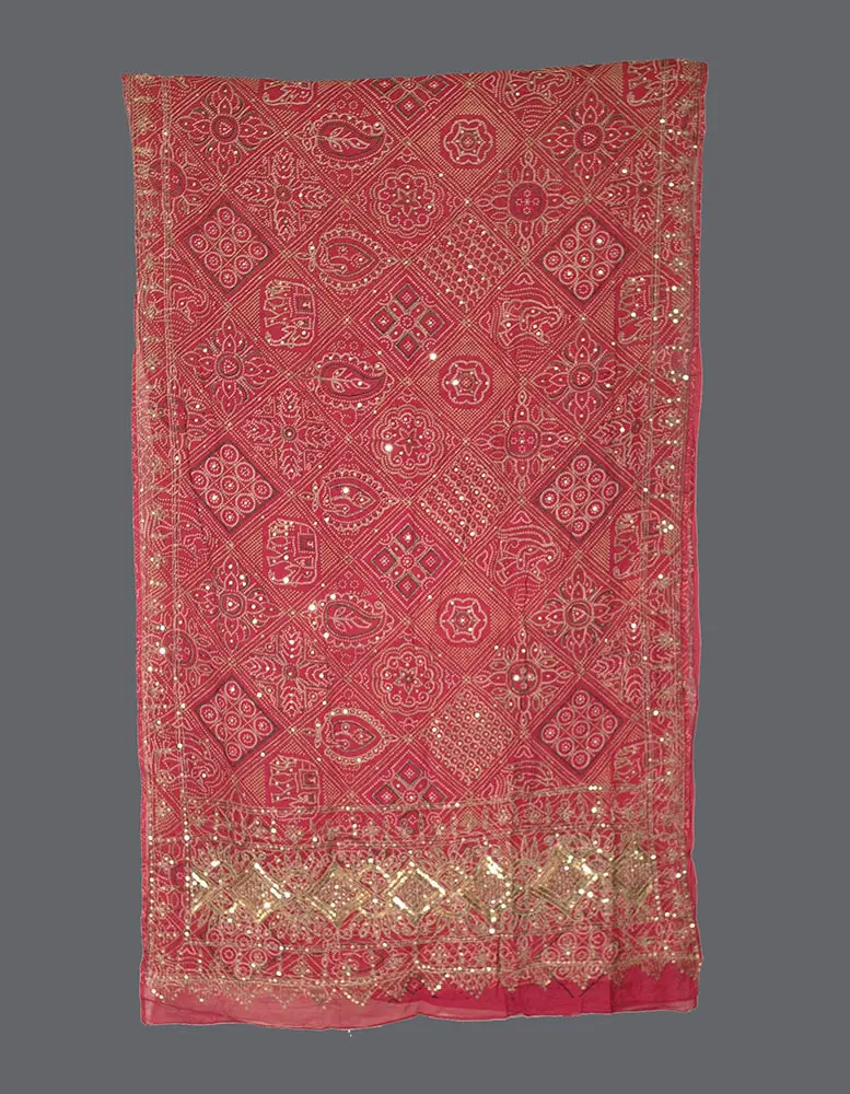 Embroidered Sari