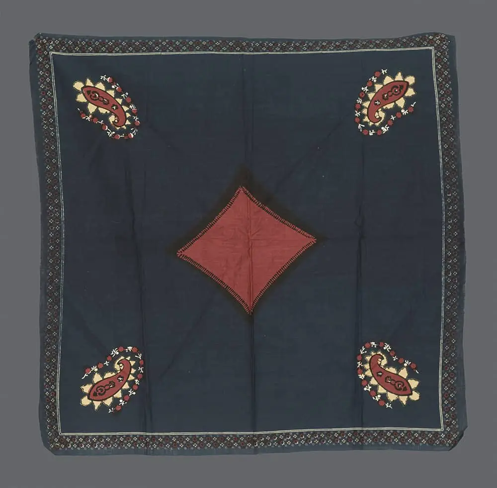 Indonesian Block-printed Headcloth