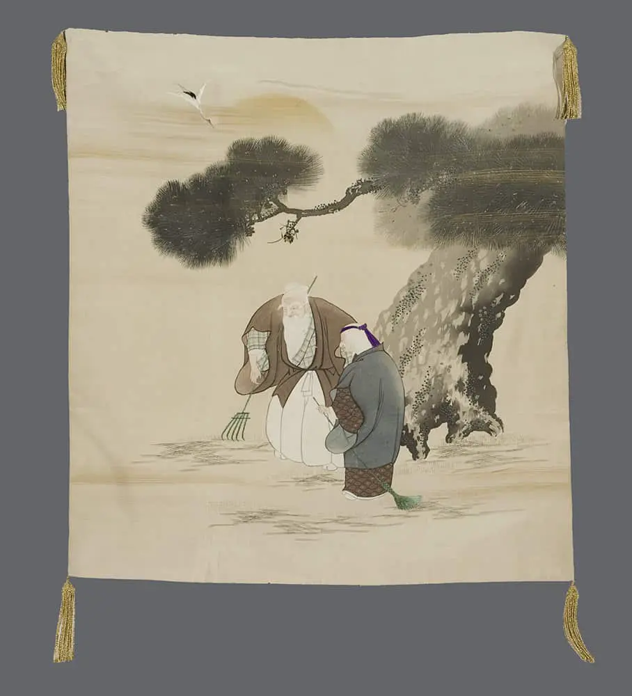 Yuzen-dyed Fukusa