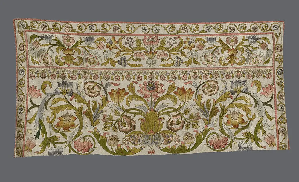 Italian Floss Silk Valance