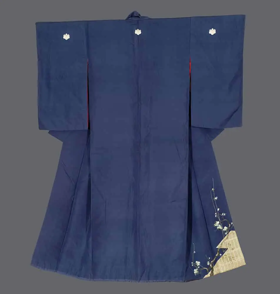 Yuzen-painted Kimono