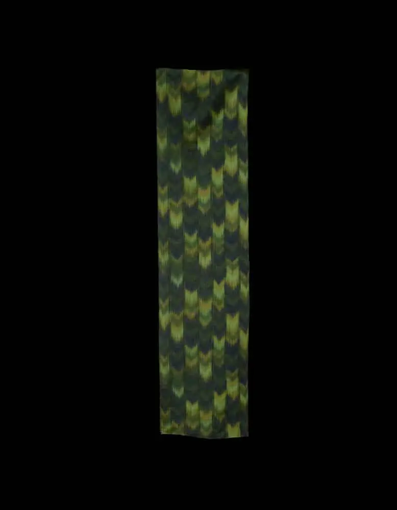 Chevron-patterned Kimono Panel