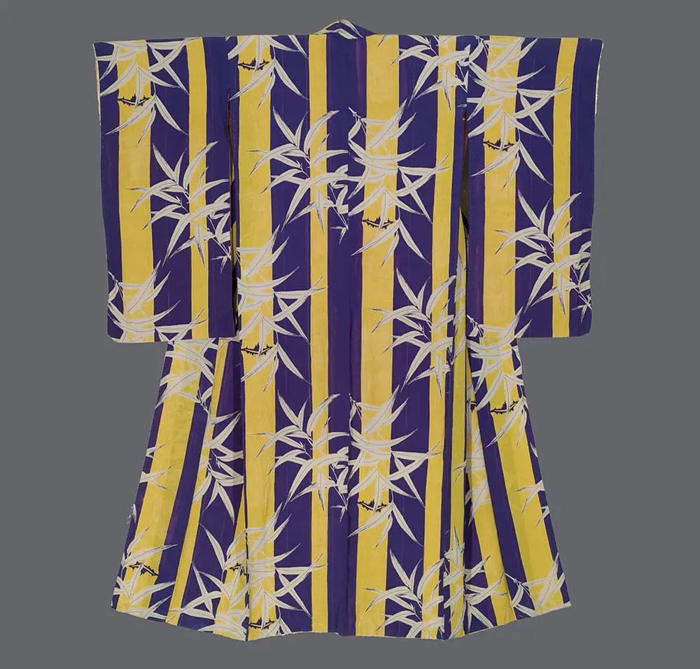 Yellow and Blue Kimono