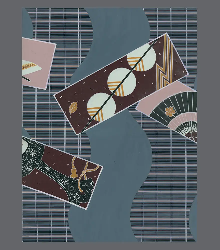 Original Design Art for Kimono