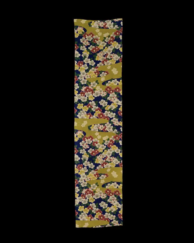 Antique Kimono Panel