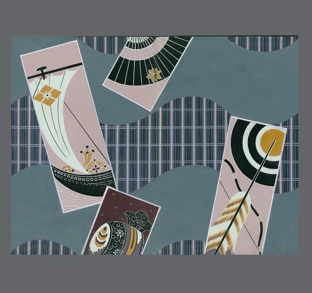 Original Design Art for Kimono