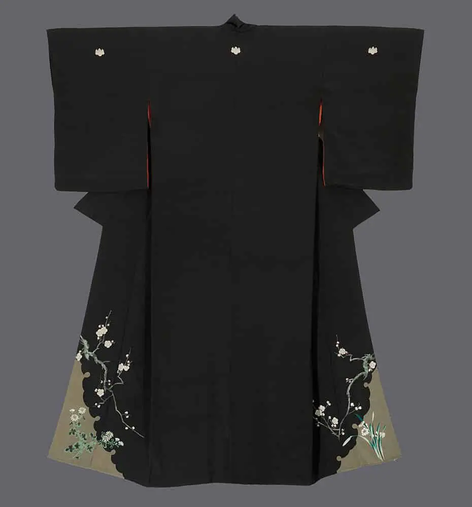 Yuzen-painted Tomesode