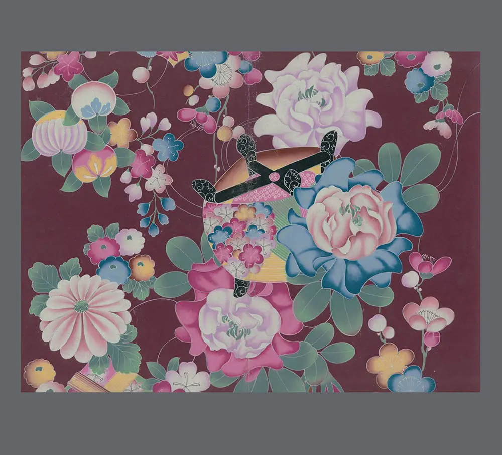 Original Design Art for Kimono
