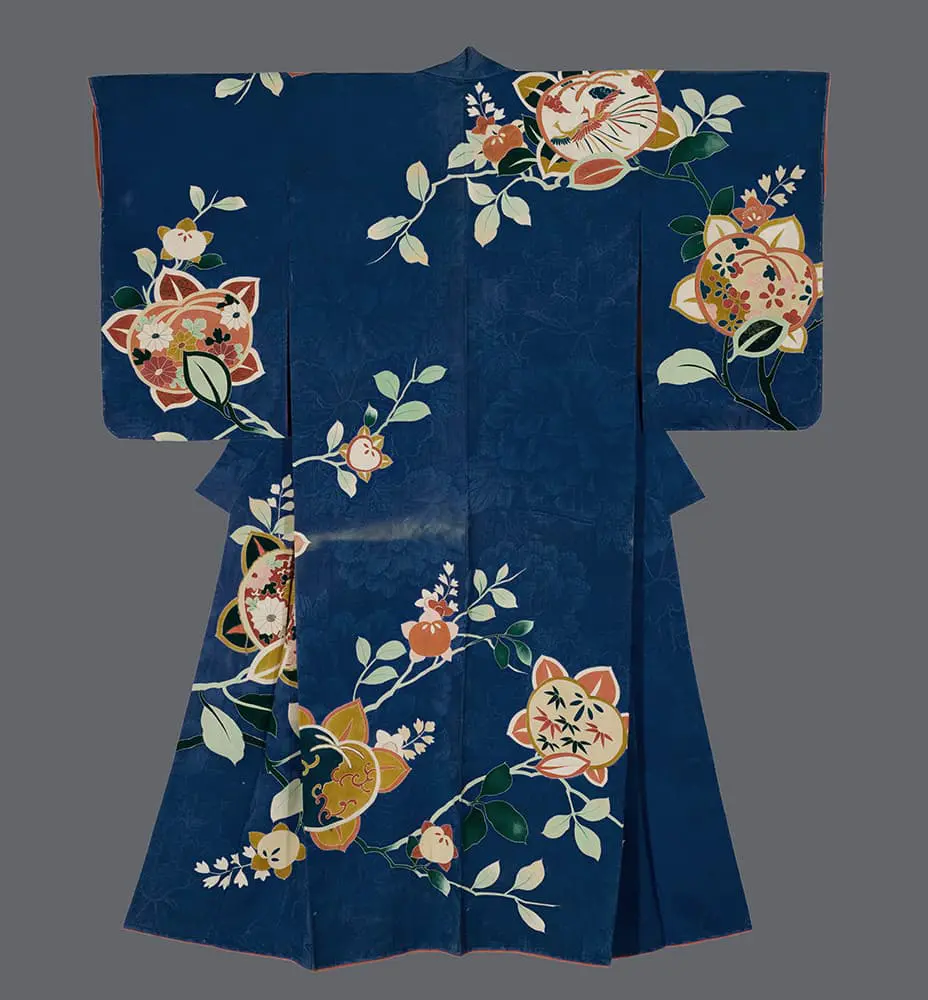 Taisho Rinzu Kimono