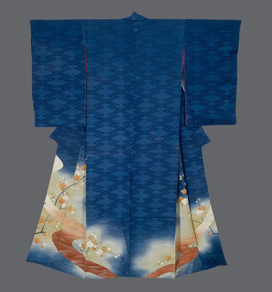 Yuzen-painted Kimono