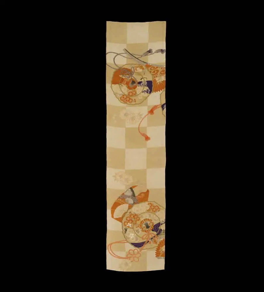 Antique Kimono Panel