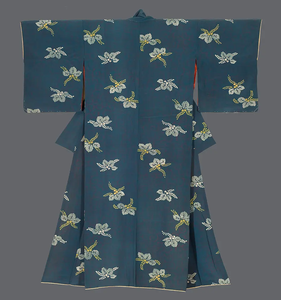 Katazome-dyed Kimono