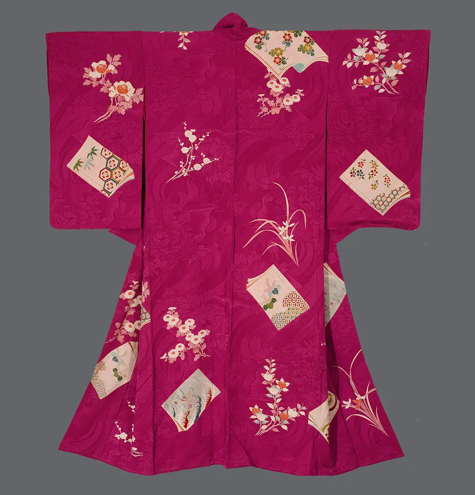 Yuzen-painted Kimono