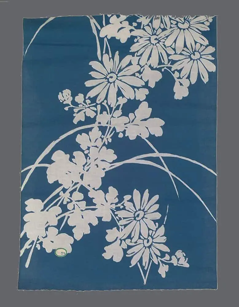 Cotton Kimono Fabric Sample