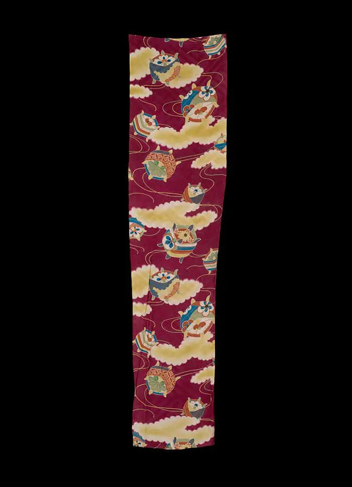 Antique Kimono Panel