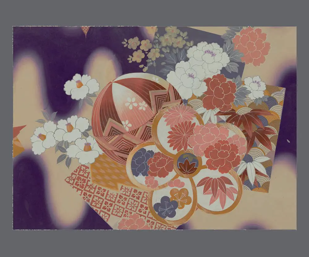 Original Design Art for Kimono