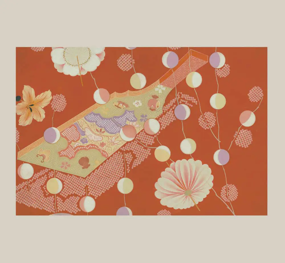 Original Design Art for Kimono