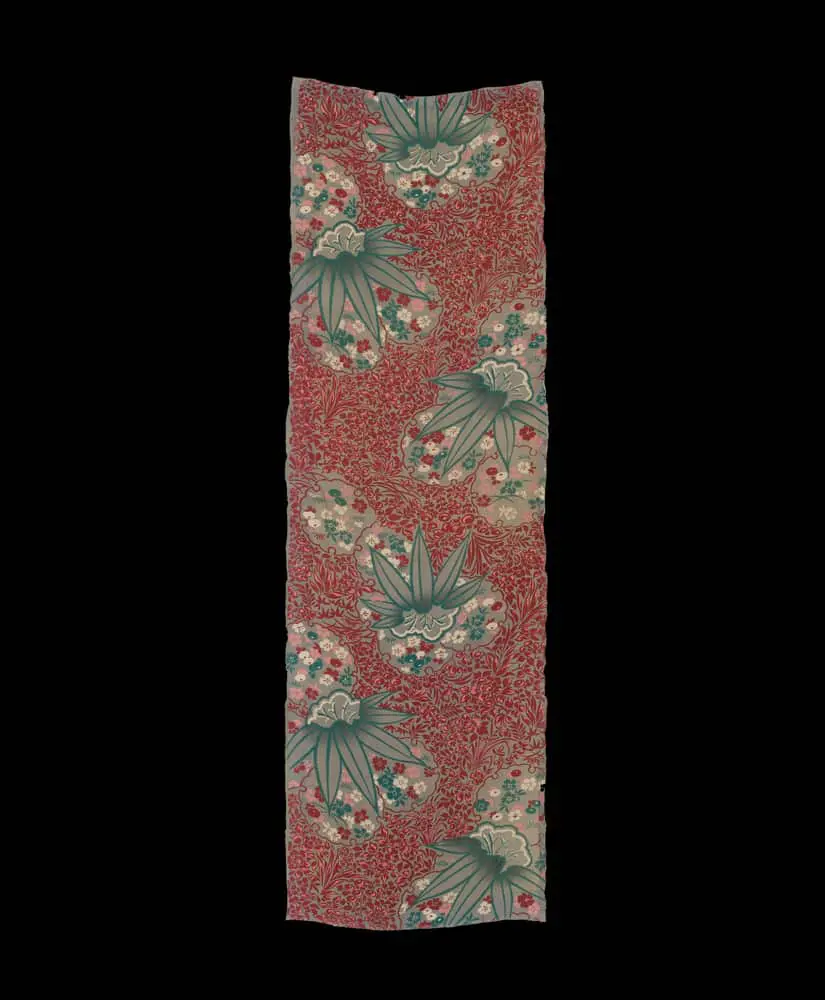 Antique Kimono Panel
