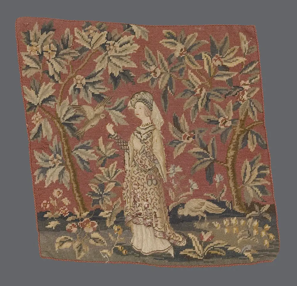 Needlepoint Pillow (now a hanging)