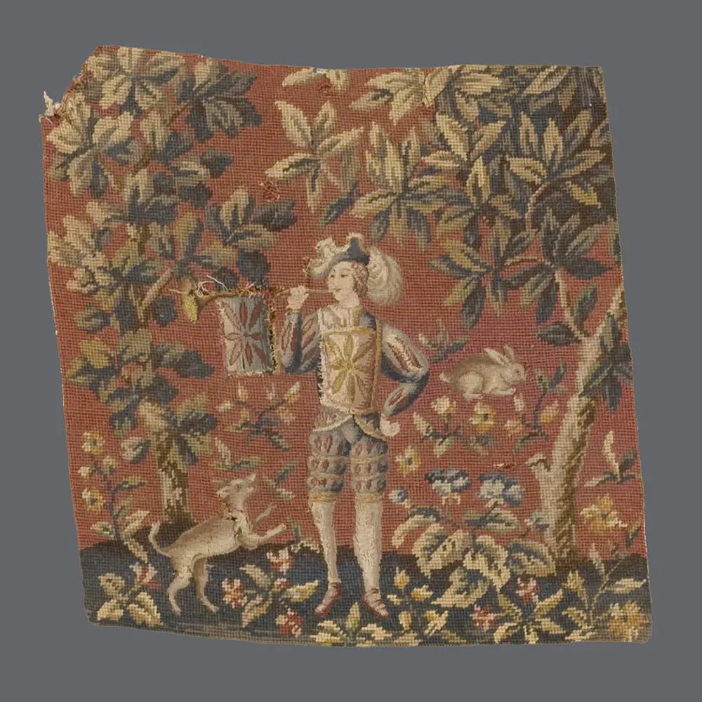 Needlepoint Pillow (now a hanging)