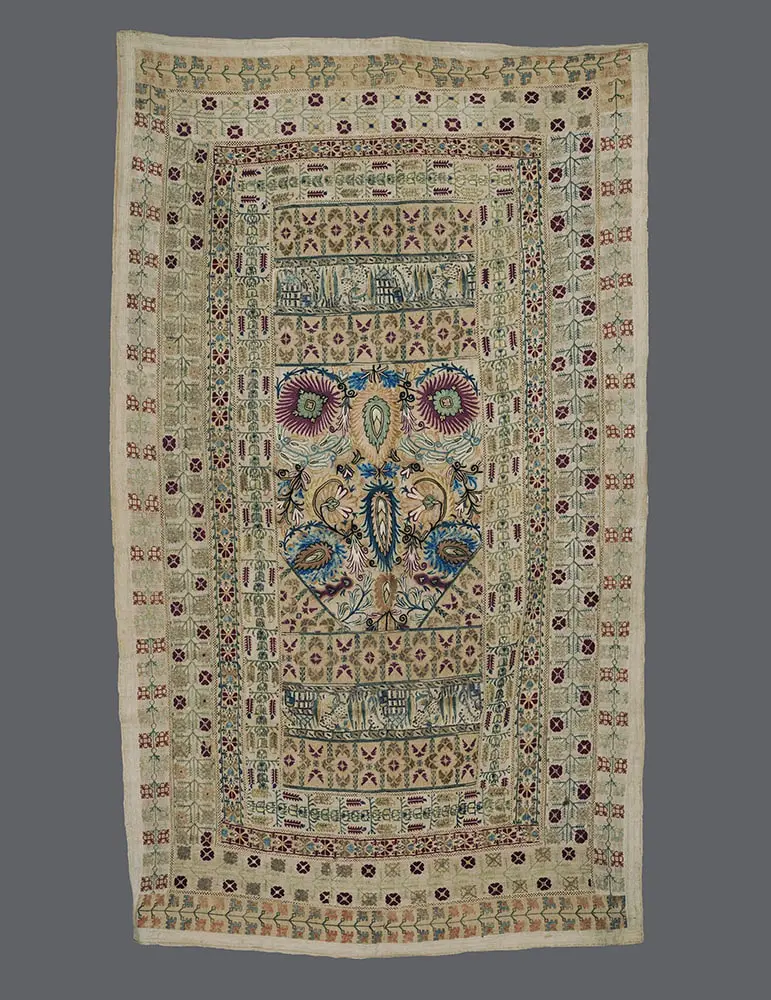 Greek Embroidered Panel